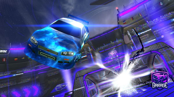 A Rocket League car design from Yesirr77