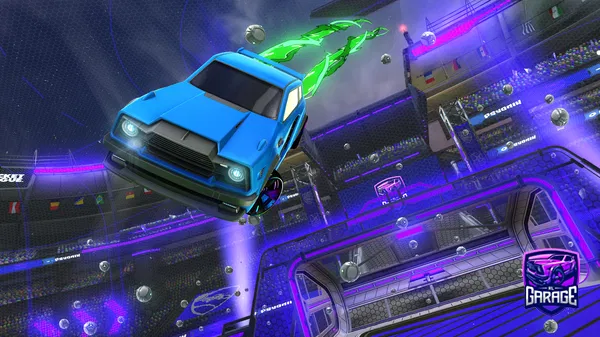 A Rocket League car design from v8a