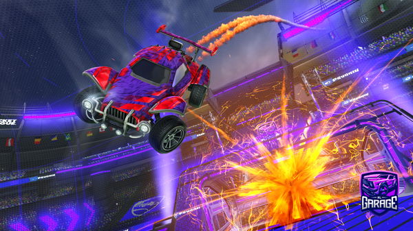 A Rocket League car design from B3NY4Y4v