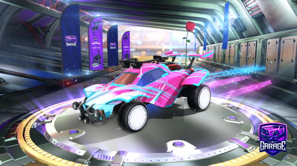 A Rocket League car design from Wwasteel_