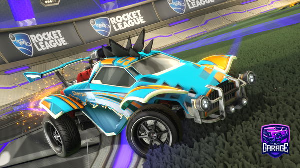 A Rocket League car design from evanparker834