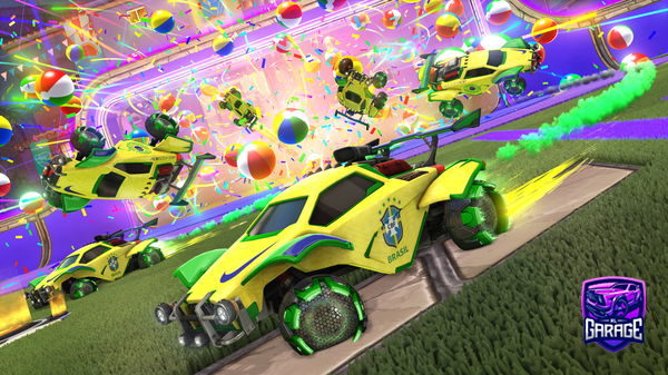 A Rocket League car design from squishynuggets