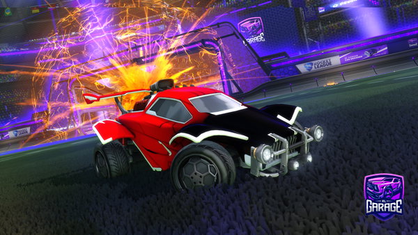 A Rocket League car design from Waakyy