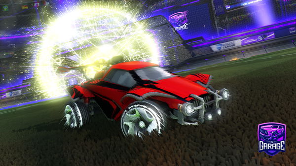 A Rocket League car design from Mrcarr2007