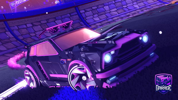 A Rocket League car design from um_ok_sure