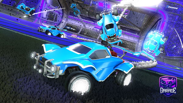 A Rocket League car design from Fenchelltee