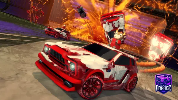 A Rocket League car design from TradewNico