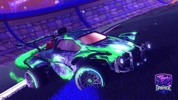 A Rocket League car design from ManeBatt