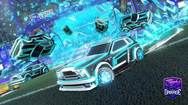 A Rocket League car design from Bontoi