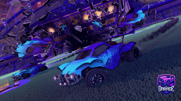 A Rocket League car design from Charybdis2121