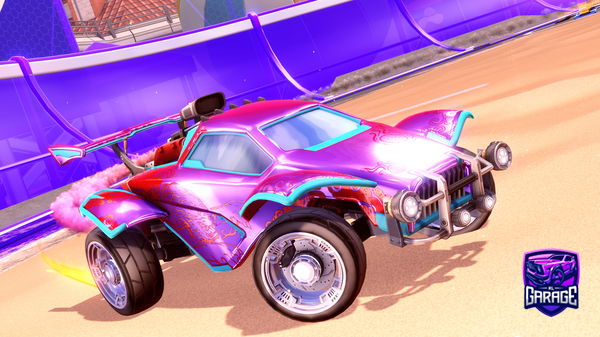 A Rocket League car design from Nunc