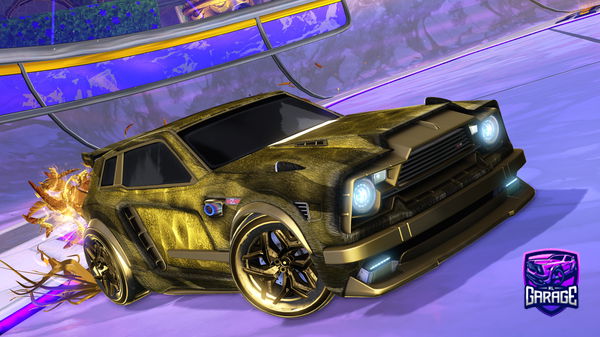 A Rocket League car design from Ultragod09