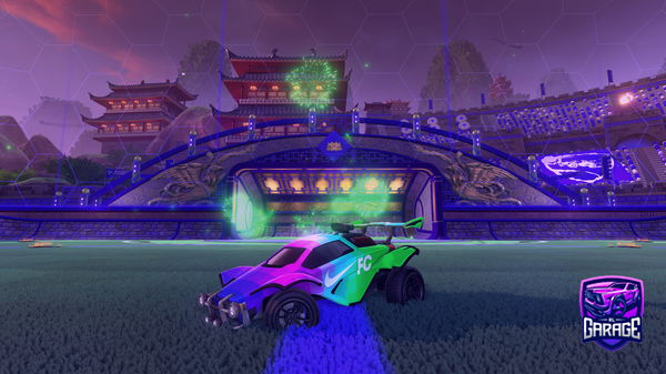 A Rocket League car design from Rundxwn