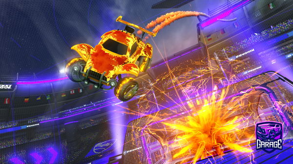 A Rocket League car design from AspectMonkey