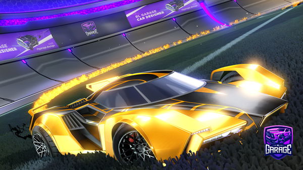A Rocket League car design from smilingrn