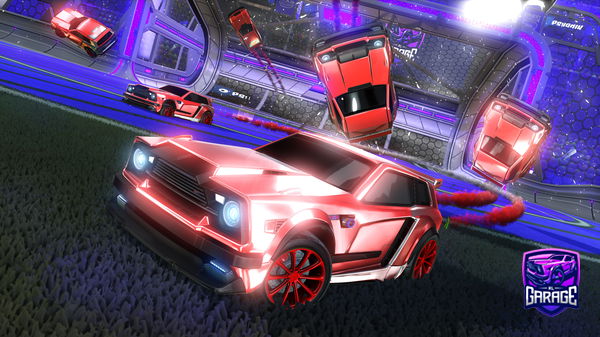 A Rocket League car design from DopeMonster7969