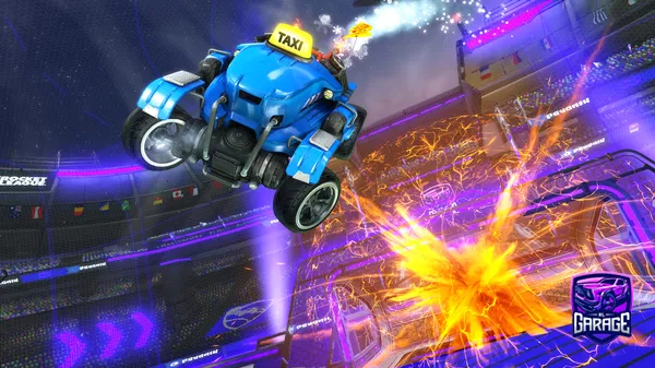 A Rocket League car design from EX_ZEHIR