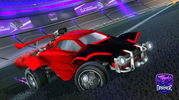 A Rocket League car design from Fazecohen1