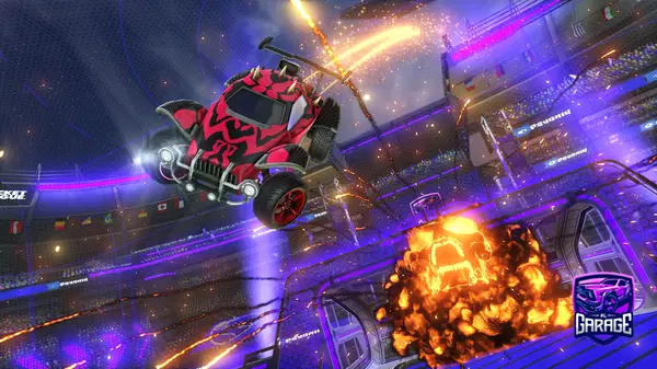 A Rocket League car design from Tchnvkng64