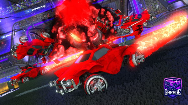 A Rocket League car design from Ieatfrog3