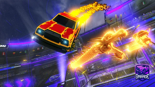 A Rocket League car design from Wassmiss