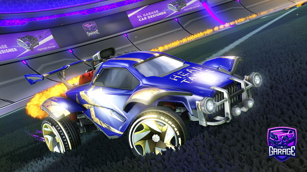 A Rocket League car design from VelvetIce