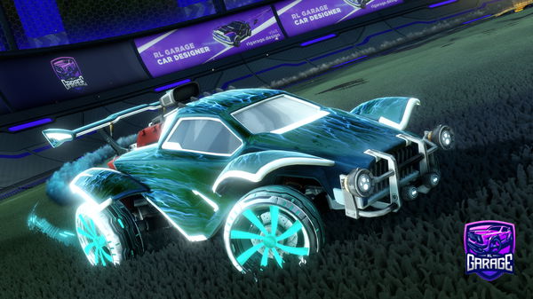 A Rocket League car design from Gar0u