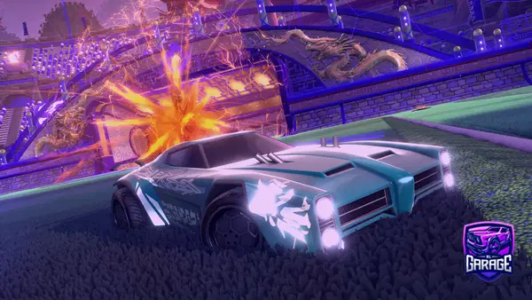 A Rocket League car design from dejvv_