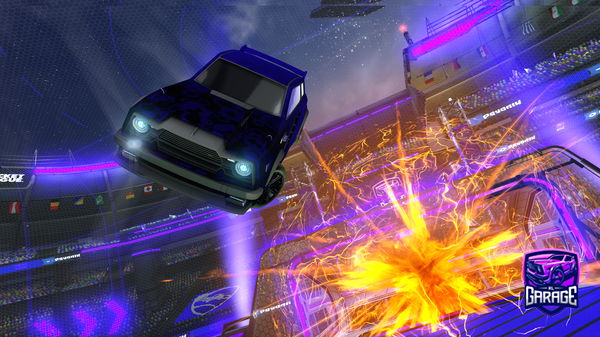 A Rocket League car design from Demomeforafreebm1