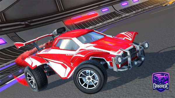 A Rocket League car design from VhrxzXD