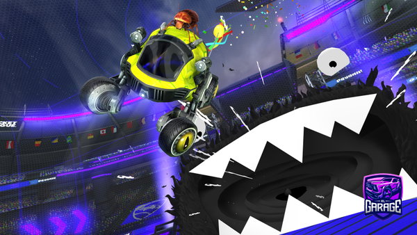 A Rocket League car design from Exotic_Salami