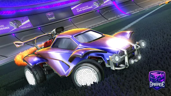 A Rocket League car design from Sebastianteas