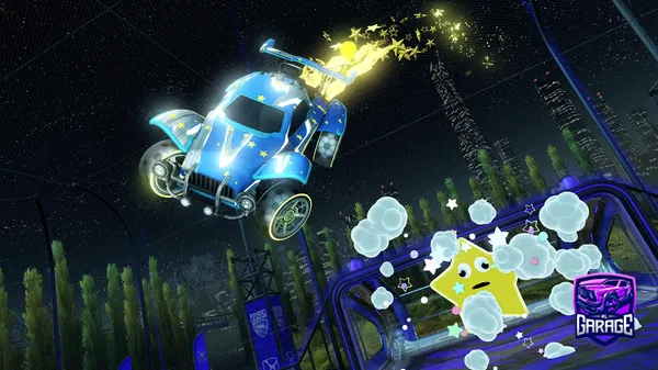 A Rocket League car design from Noocu