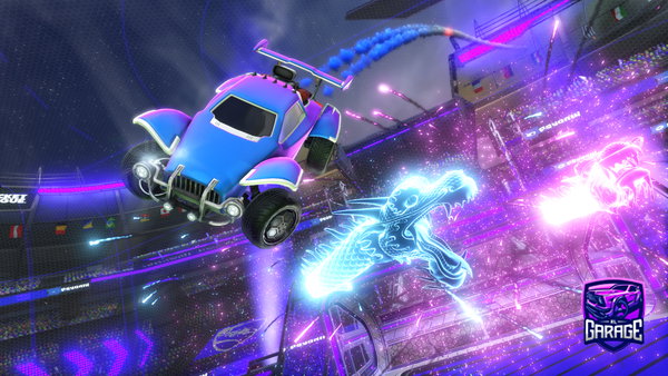 A Rocket League car design from basiccjw