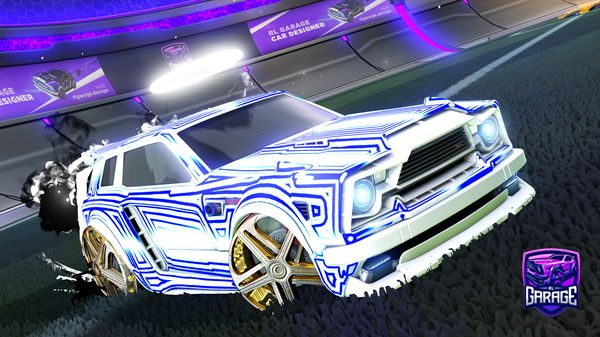 A Rocket League car design from RJcool