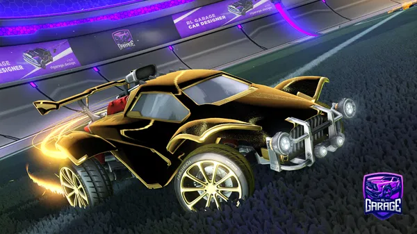 A Rocket League car design from Jordannash555