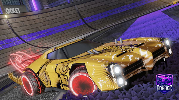 A Rocket League car design from Shooteo2313