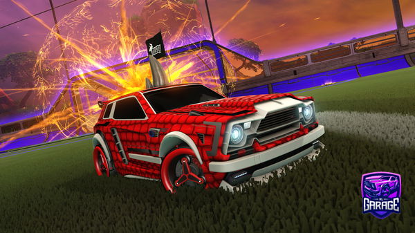 A Rocket League car design from CallieKazoo