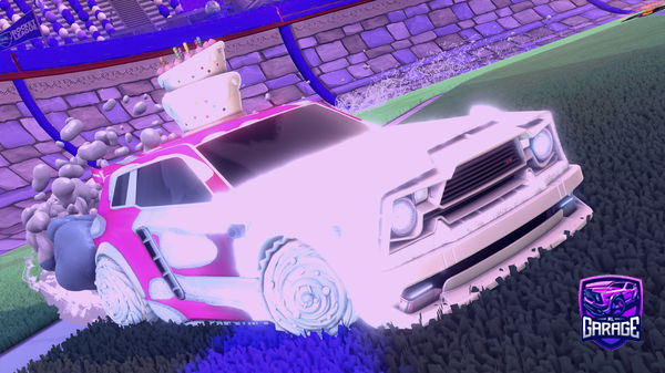 A Rocket League car design from Rocketfire22