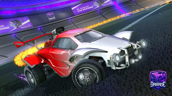 A Rocket League car design from Redninja2117