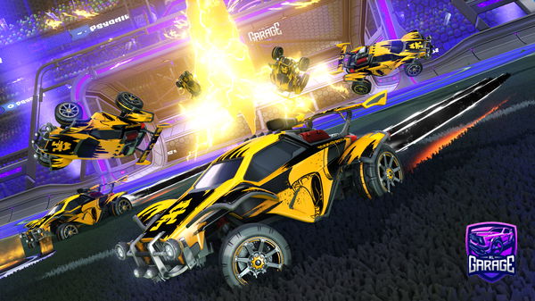 A Rocket League car design from RLGoldBlaze