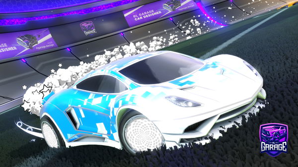A Rocket League car design from Louissmids2008
