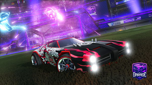 A Rocket League car design from Nyctophilio