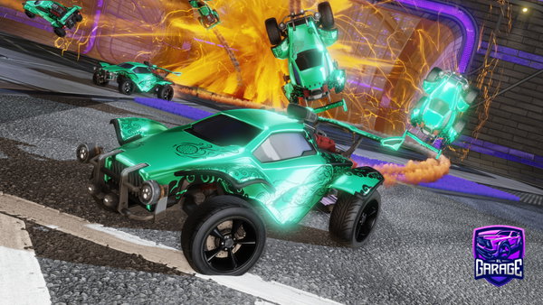 A Rocket League car design from dbo