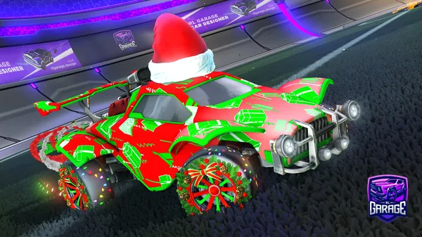 A Rocket League car design from WhyIsBanana