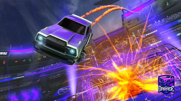 A Rocket League car design from MalikGolfen