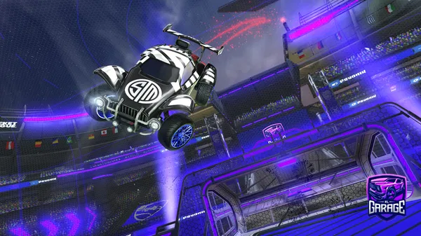 A Rocket League car design from rezxii