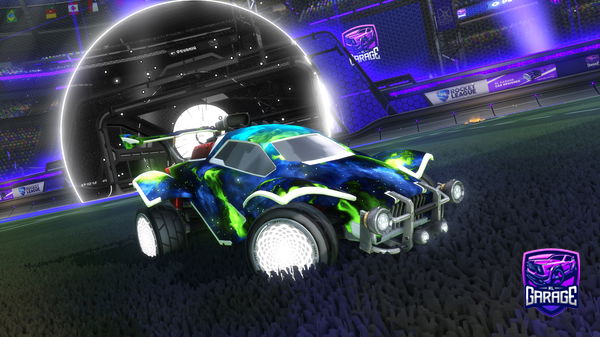 A Rocket League car design from AmazingKing