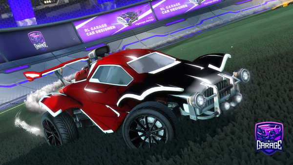 A Rocket League car design from WaelHJGT