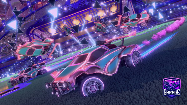 A Rocket League car design from Kayfoogle